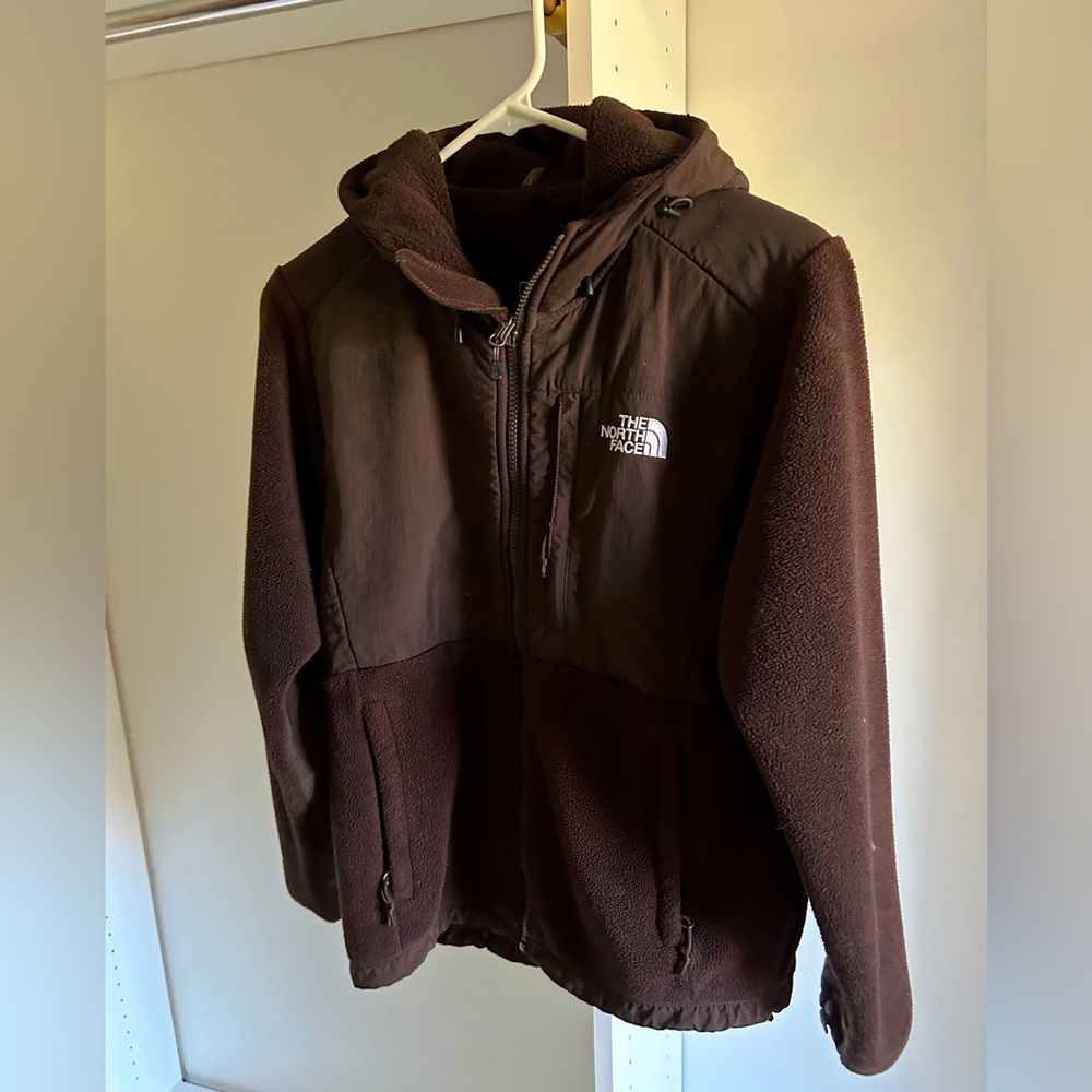 North Face Brown Fleece Small